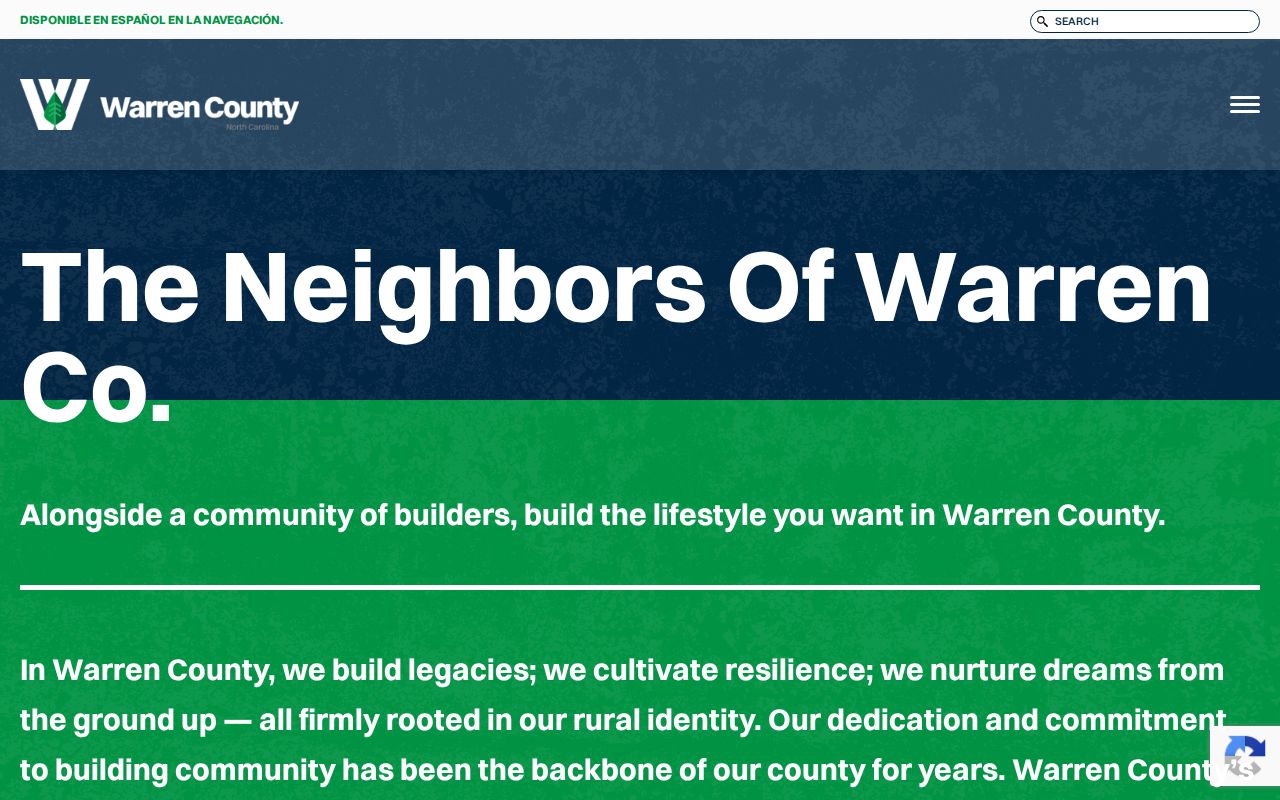Norlina court docket local-government context from a Warren County affiliated towns page