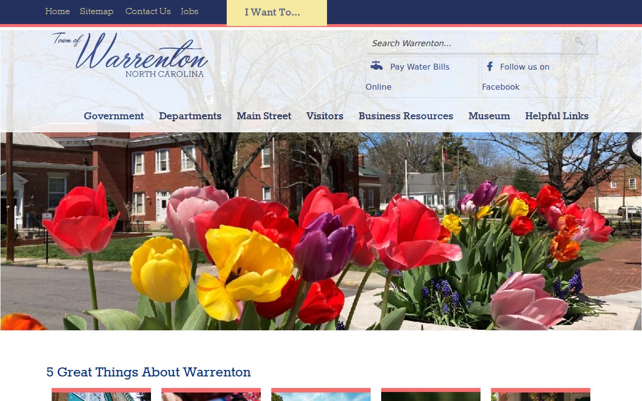 Warrenton court docket context from the official Town of Warrenton page